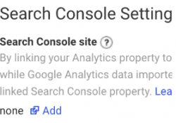 Link google analytics with google search console - Sander Volbeda